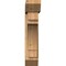 Ekena Millwork Merced Slat Rough Sawn Bracket w/ Offset Brace, Western Red Cedar, 8"W x 32"D x 38"H BKT0806X32X38MRC06RWR - alternate 3